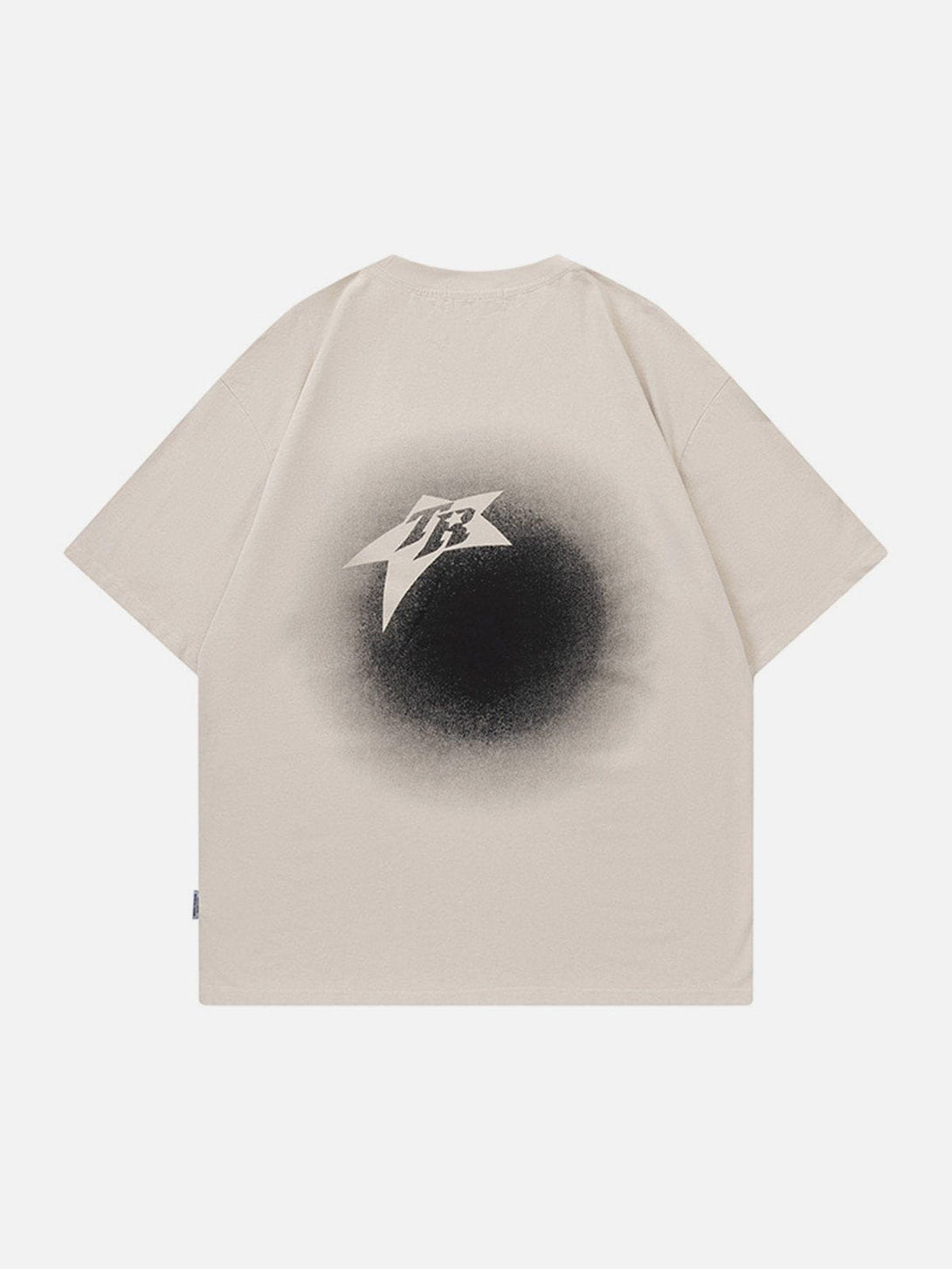 Lacezy - Star Inkjet Printing Tee- Streetwear Fashion - lacezy.com