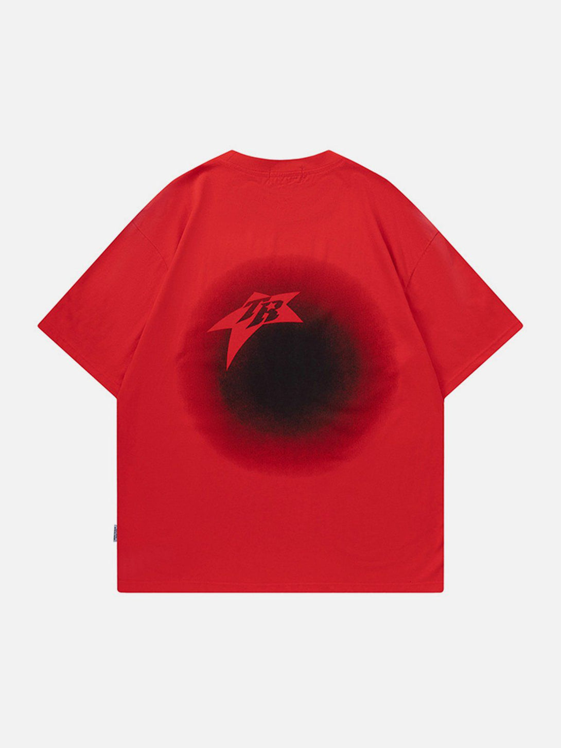 Lacezy - Star Inkjet Printing Tee- Streetwear Fashion - lacezy.com