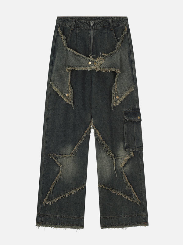 Lacezy - Star Jeans- Streetwear Fashion - lacezy.com