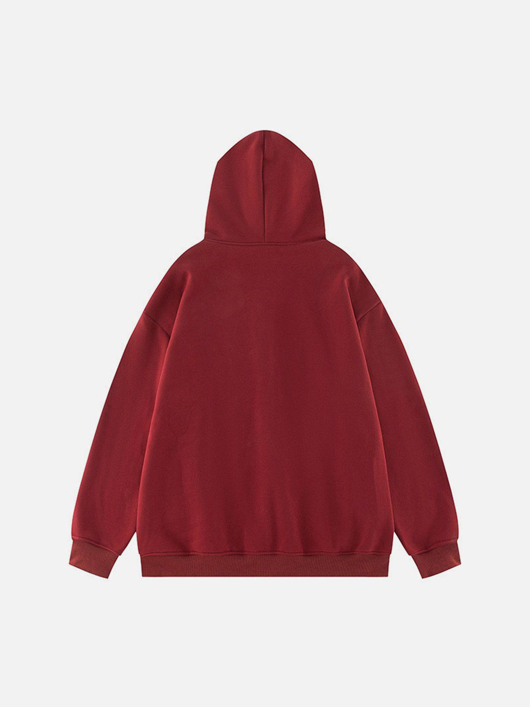 Lacezy - Star Patchwork Hoodie- Streetwear Fashion - lacezy.com