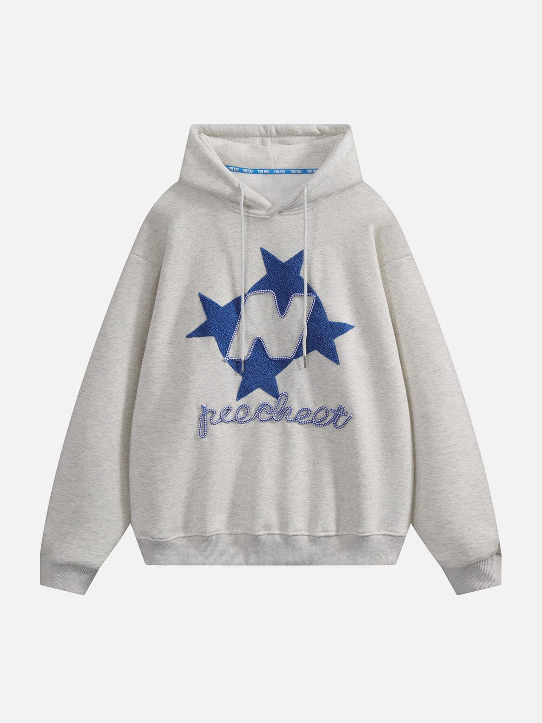 Lacezy - Stellaris Embroidered Hoodie- Streetwear Fashion - lacezy.com