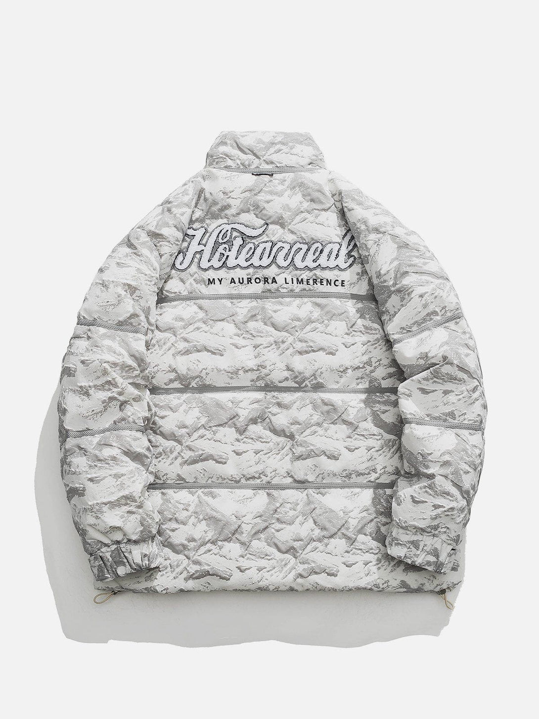 Lacezy - Stereoscopic Pattern Winter Coat- Streetwear Fashion - lacezy.com