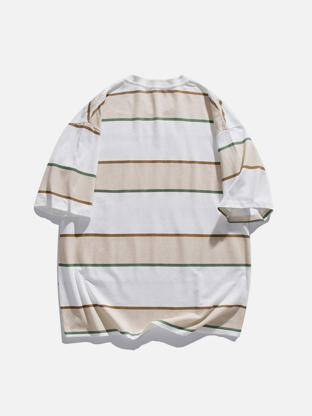 Lacezy - Stripe Cotton Tee- Streetwear Fashion - lacezy.com