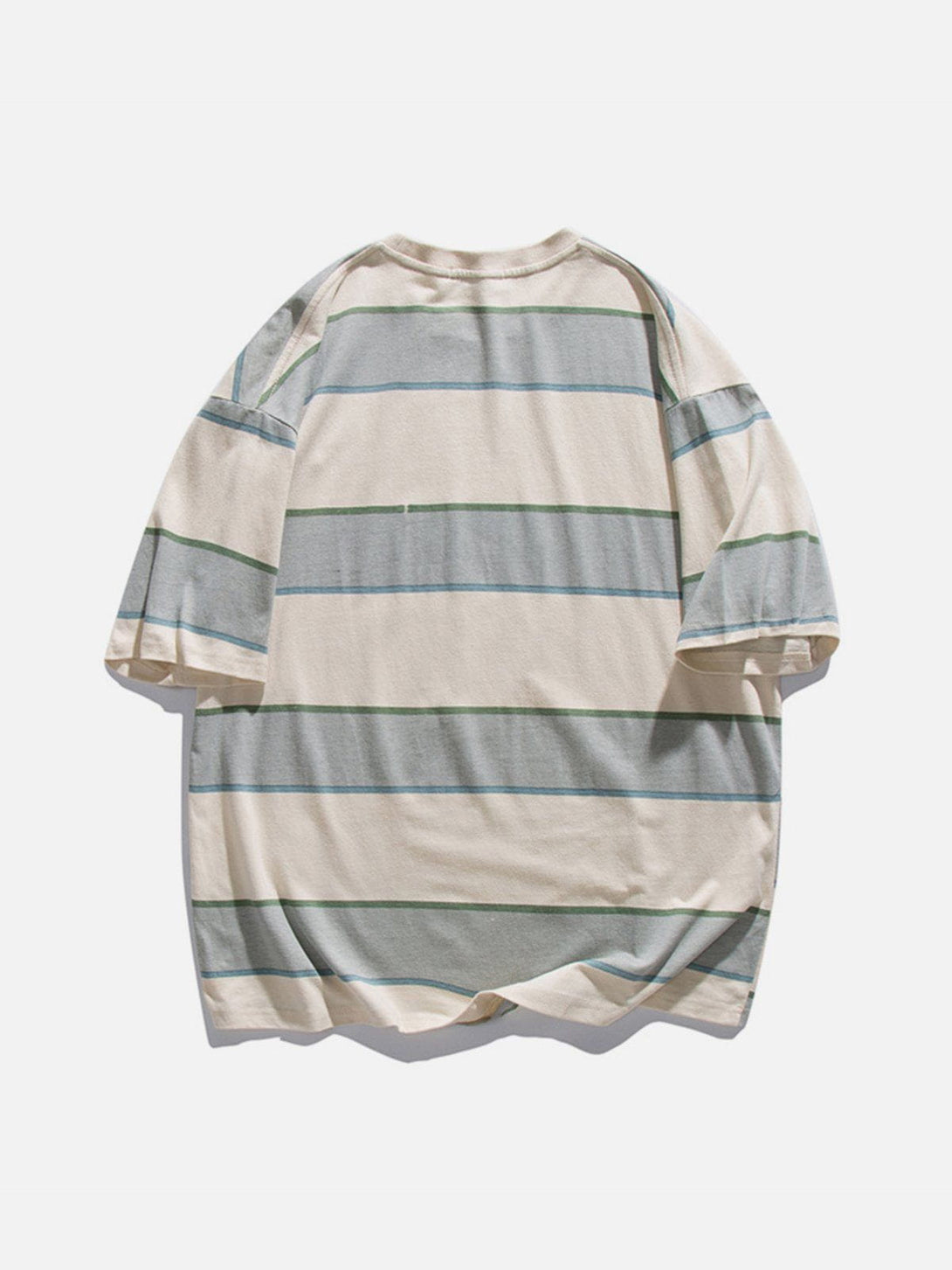 Lacezy - Stripe Cotton Tee- Streetwear Fashion - lacezy.com