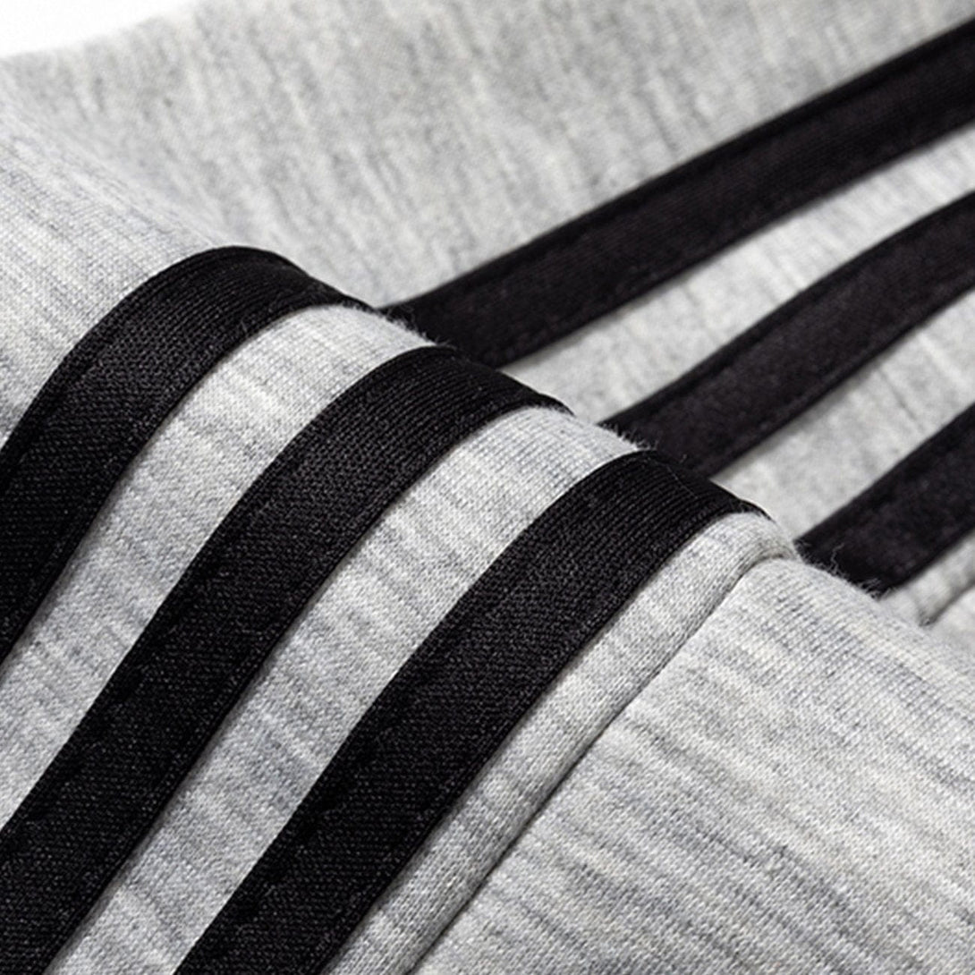 Lacezy - Stripe Sweatpants- Streetwear Fashion - lacezy.com