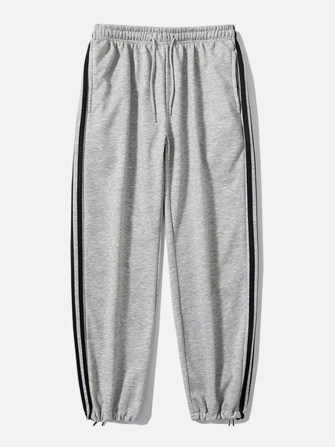 Lacezy - Stripe Sweatpants- Streetwear Fashion - lacezy.com