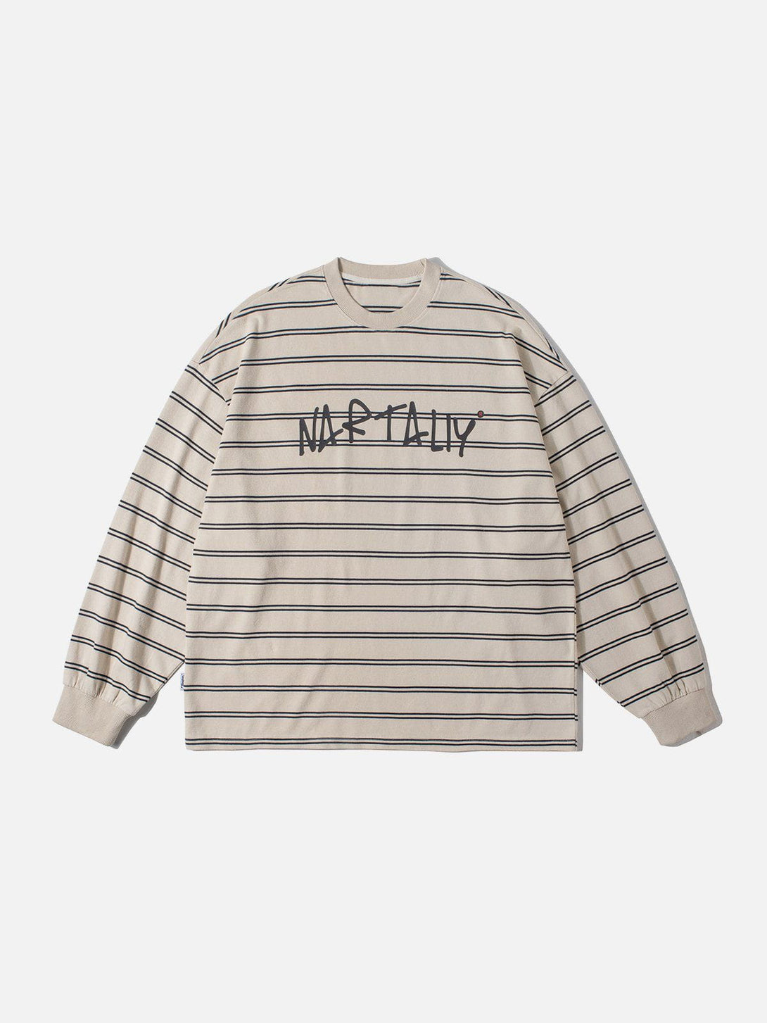 Lacezy - Stripe Sweatshirt- Streetwear Fashion - lacezy.com