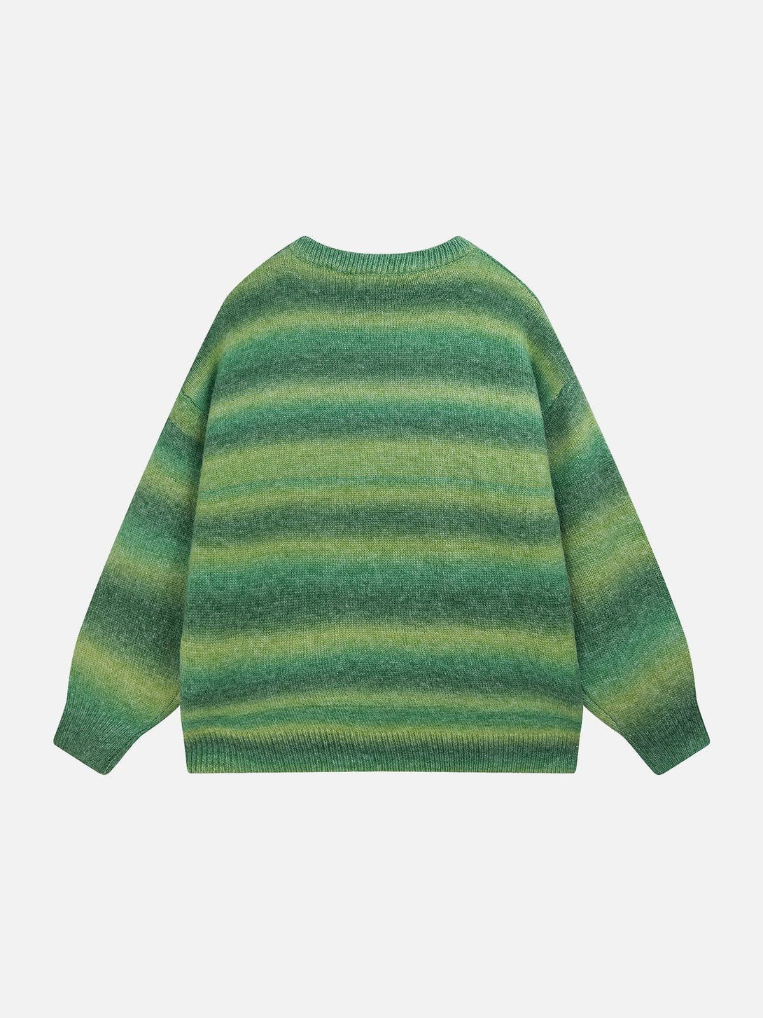 Lacezy - Striped Gradient Sweater- Streetwear Fashion - lacezy.com