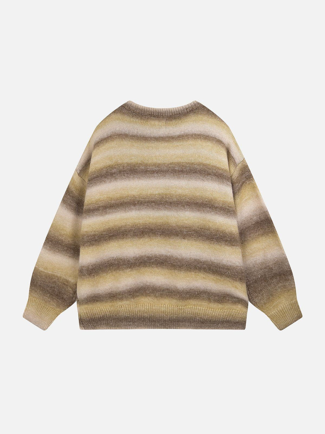 Lacezy - Striped Gradient Sweater- Streetwear Fashion - lacezy.com