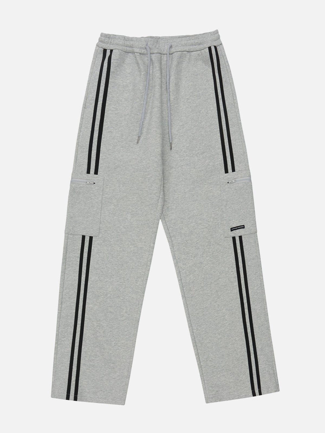 Lacezy - Striped Side Pockets Sweatpants- Streetwear Fashion - lacezy.com