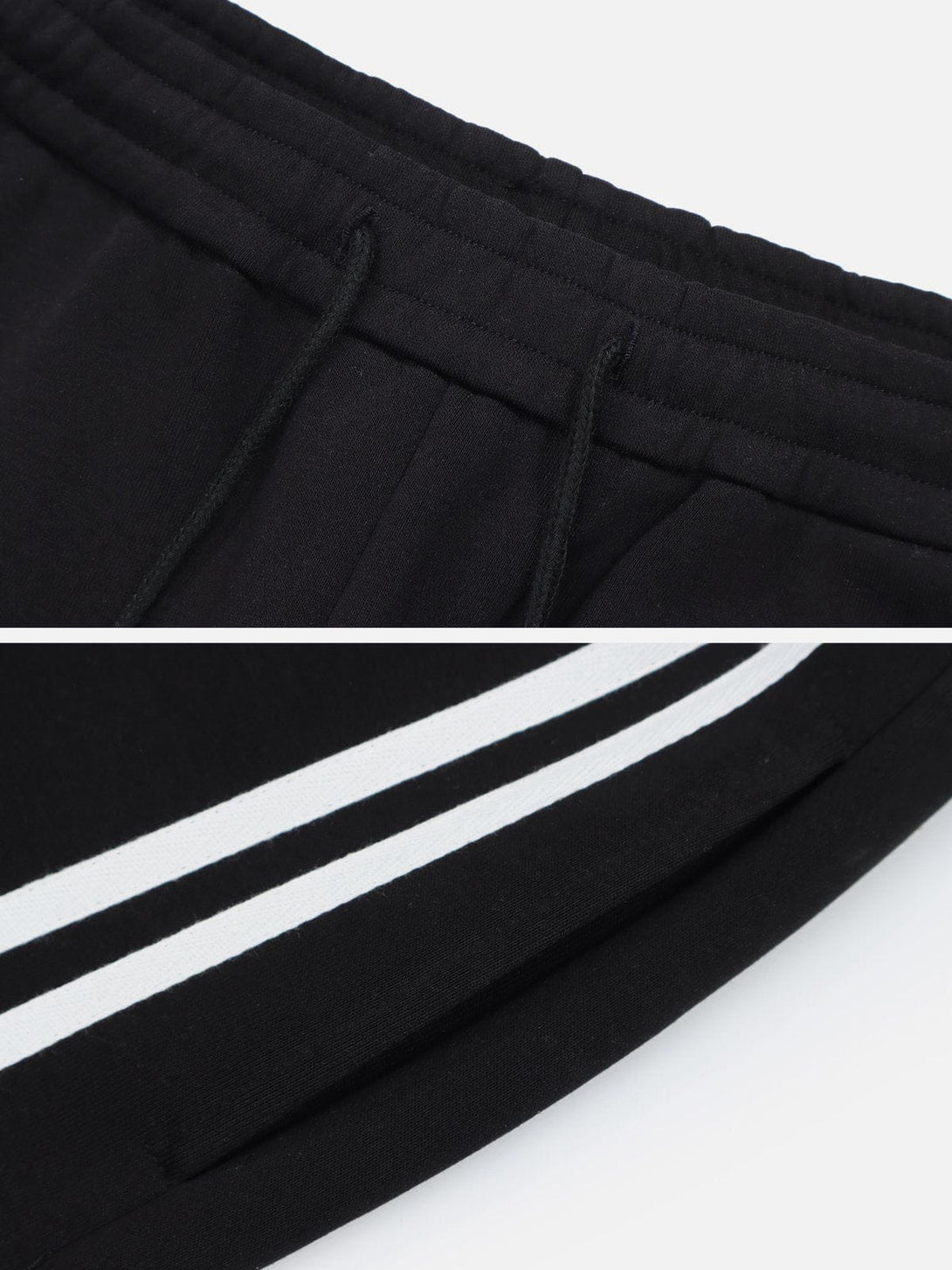 Lacezy - Striped Side Pockets Sweatpants- Streetwear Fashion - lacezy.com