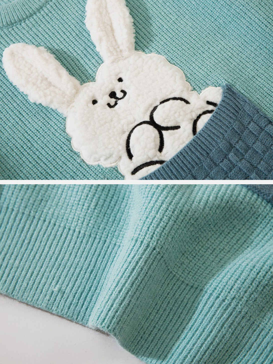 Lacezy - Three-Dimensional Rabbit Sweater- Streetwear Fashion - lacezy.com