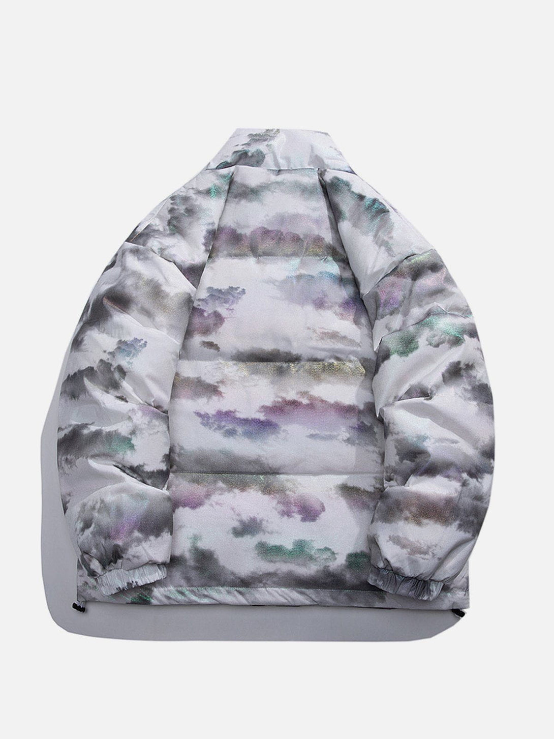 Lacezy - Tie Dye Camouflage Winter Coat- Streetwear Fashion - lacezy.com