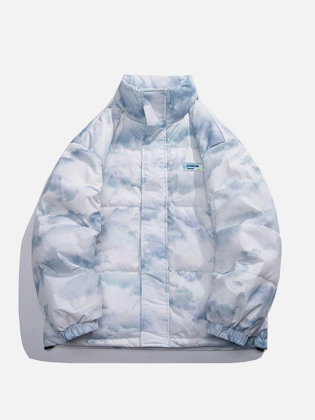 Lacezy - Tie Dye Camouflage Winter Coat- Streetwear Fashion - lacezy.com