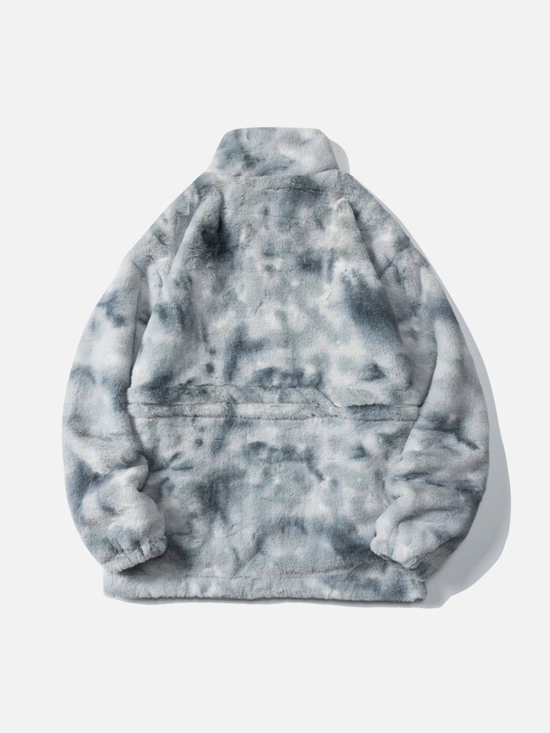 Lacezy - Tie-Dye Two-Wear Sherpa Suit- Streetwear Fashion - lacezy.com