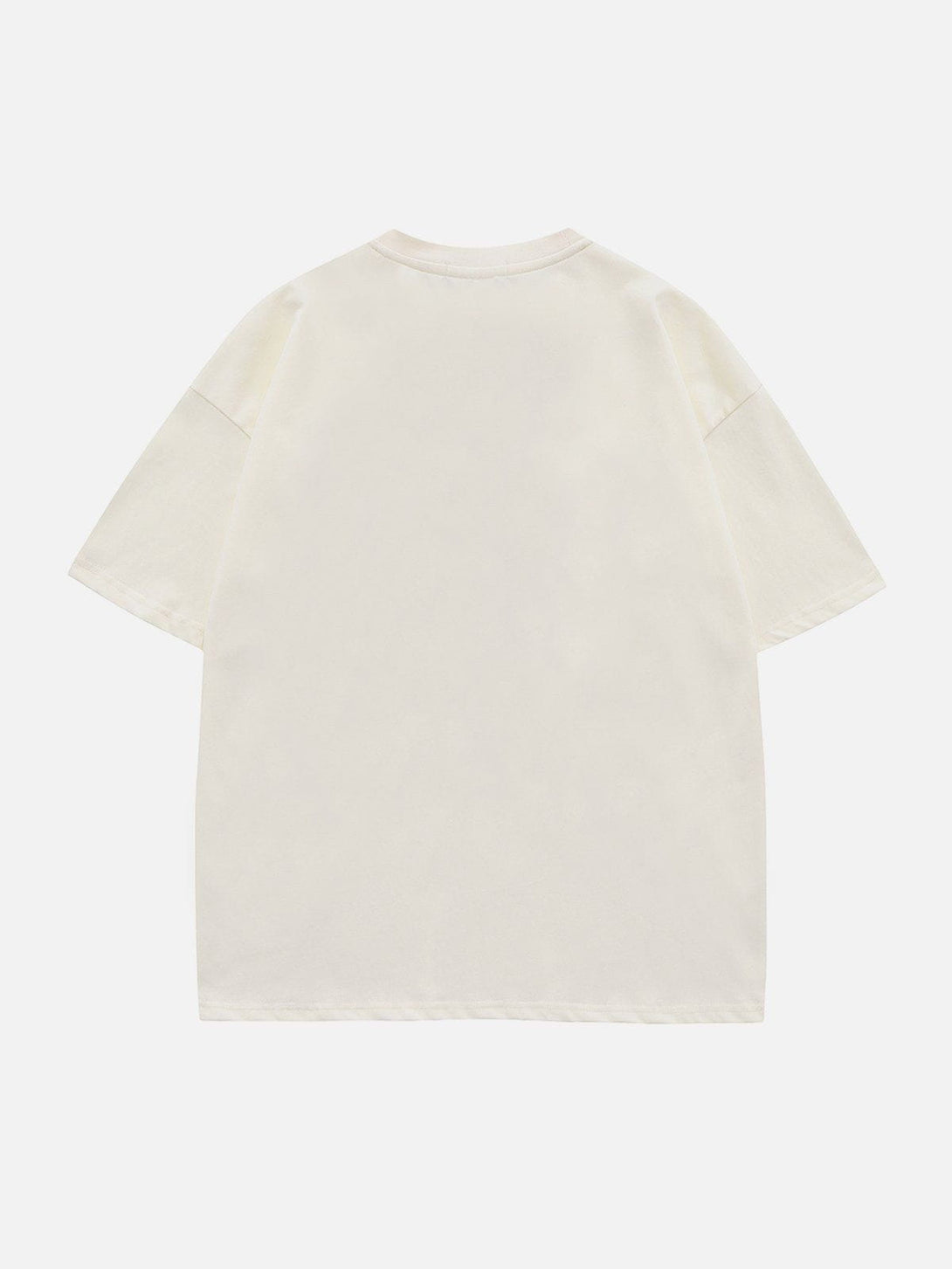 Lacezy - Towel embroidery Letter Tee- Streetwear Fashion - lacezy.com