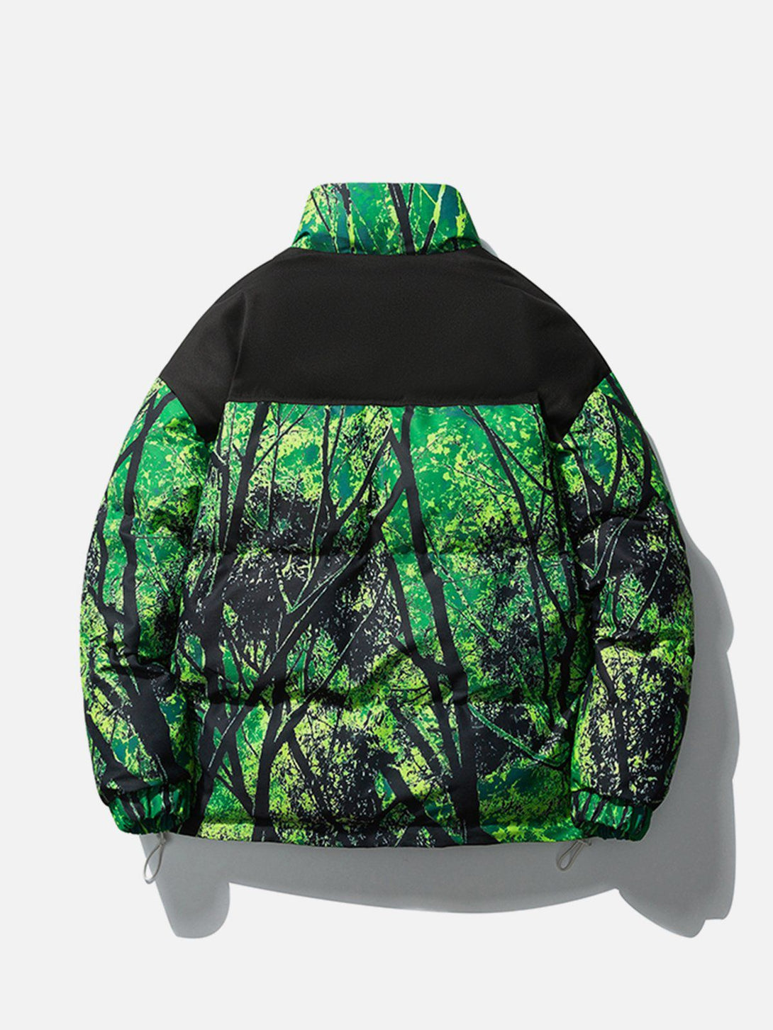 Lacezy - Tree Pattern Winter Coat- Streetwear Fashion - lacezy.com