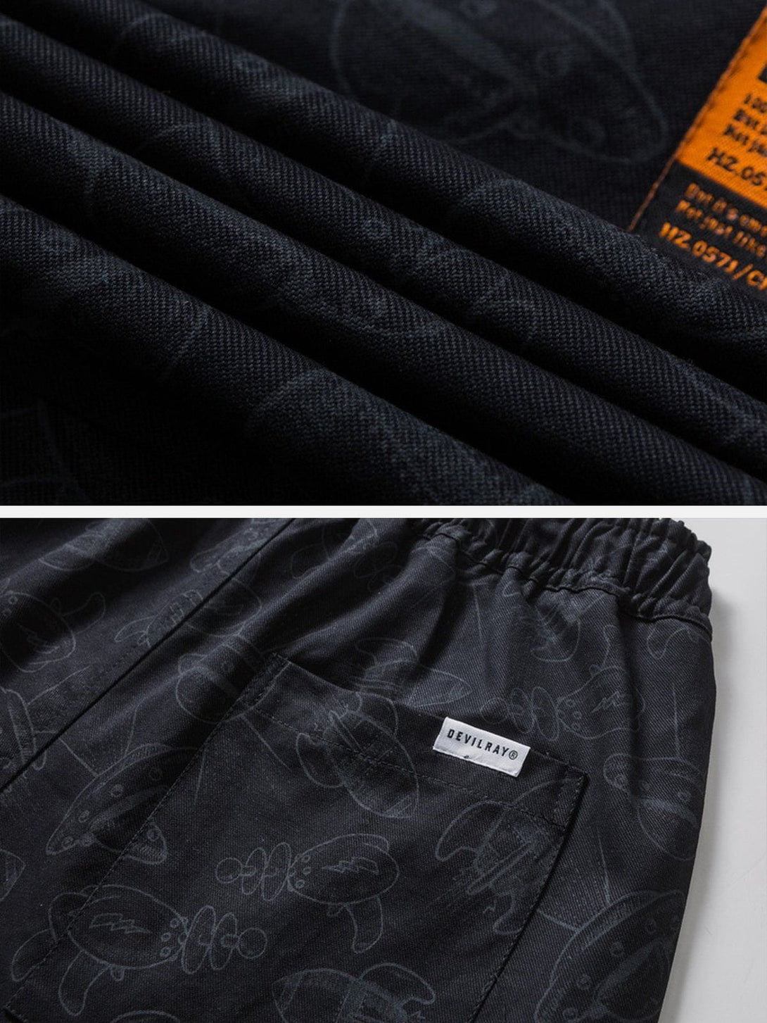 Lacezy - UFO Pattern Pants- Streetwear Fashion - lacezy.com