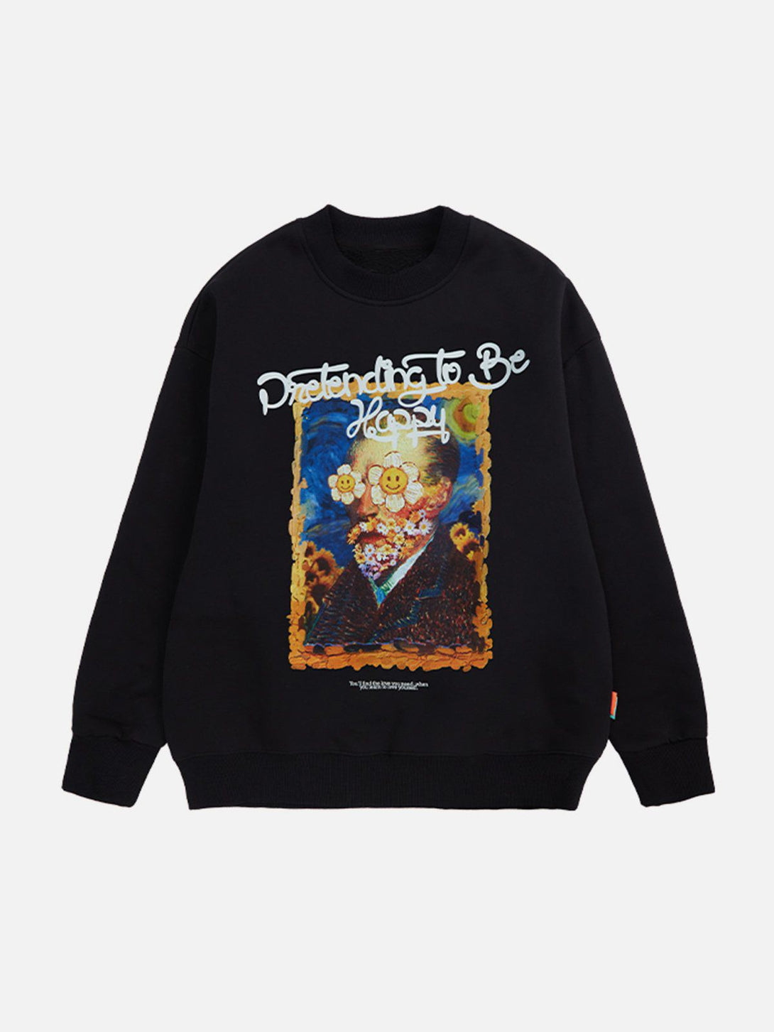 Lacezy - Van Gogh Portrait Sweatshirt- Streetwear Fashion - lacezy.com