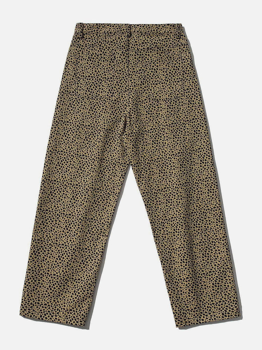 Lacezy - Vintage Full Print Leopard Print Long Pants- Streetwear Fashion - lacezy.com