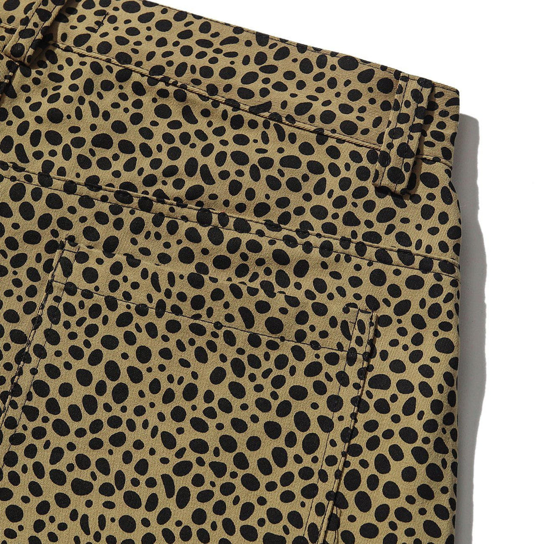 Lacezy - Vintage Full Print Leopard Print Long Pants- Streetwear Fashion - lacezy.com