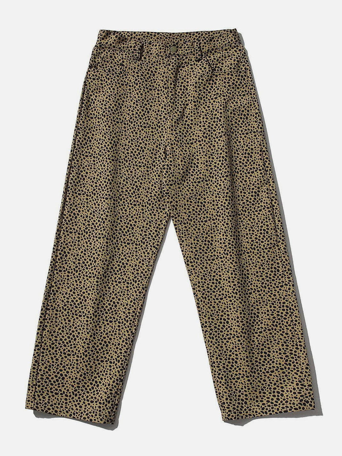 Lacezy - Vintage Full Print Leopard Print Long Pants- Streetwear Fashion - lacezy.com