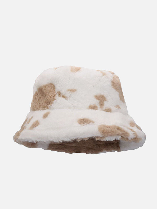 Lacezy - Vintage Milk Cow Pattern Hat- Streetwear Fashion - lacezy.com