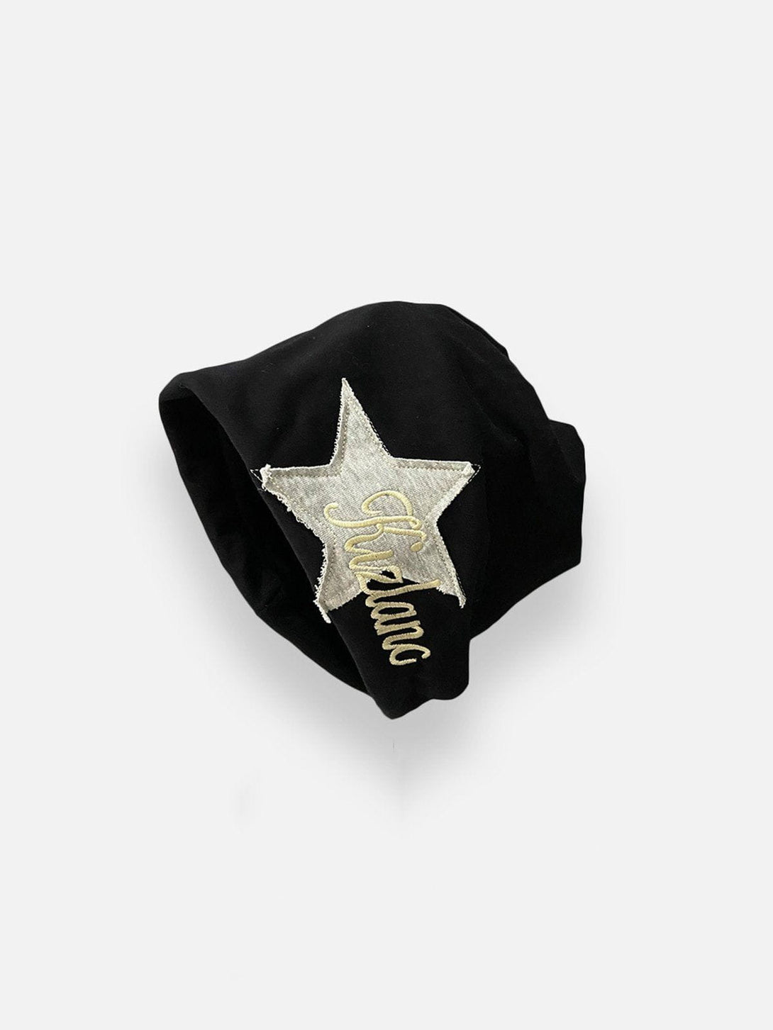 Lacezy - Vintage Raw Edge Star Embroidery Hat- Streetwear Fashion - lacezy.com