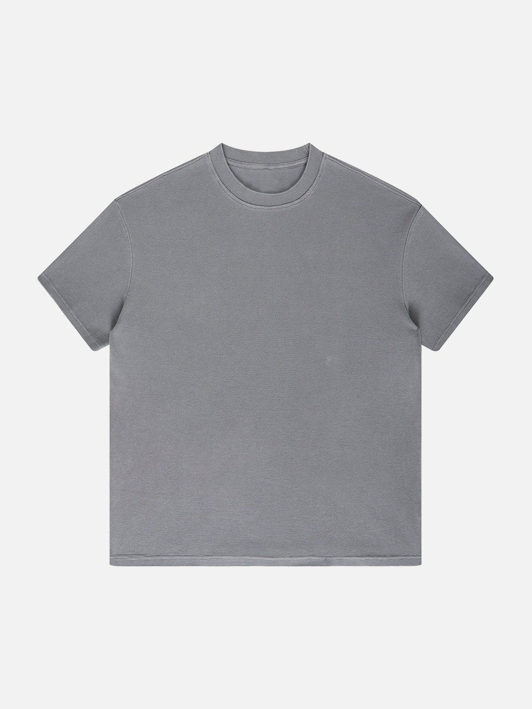 Lacezy - Vintage Solid Washed Tee- Streetwear Fashion - lacezy.com