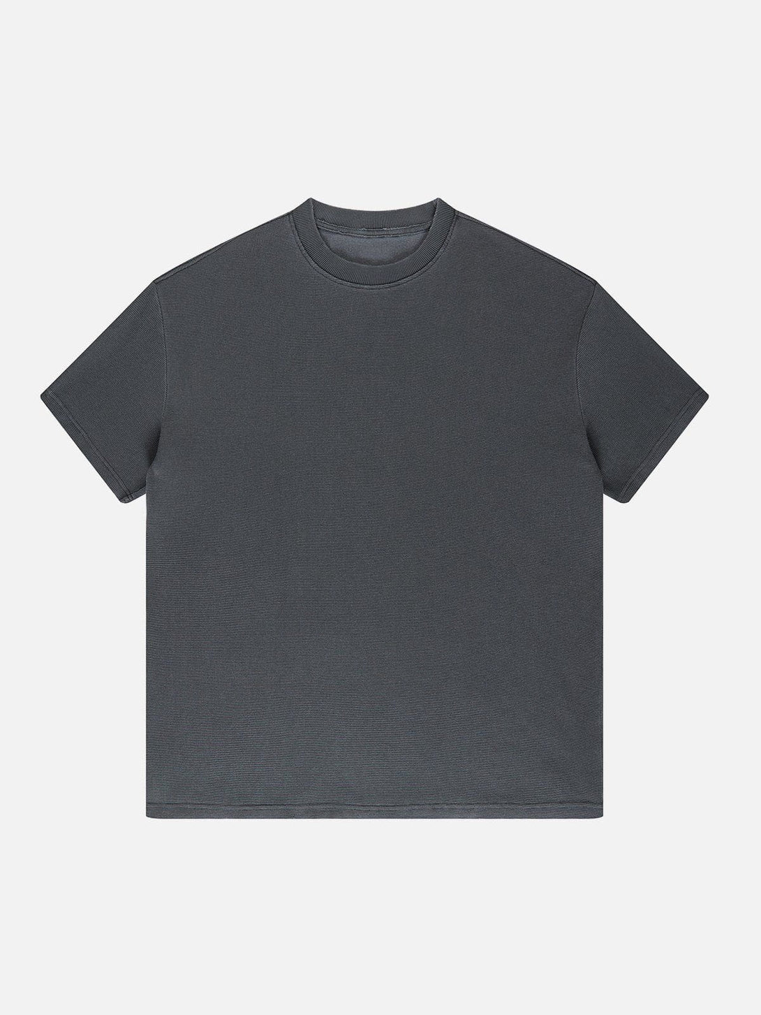 Lacezy - Vintage Solid Washed Tee- Streetwear Fashion - lacezy.com