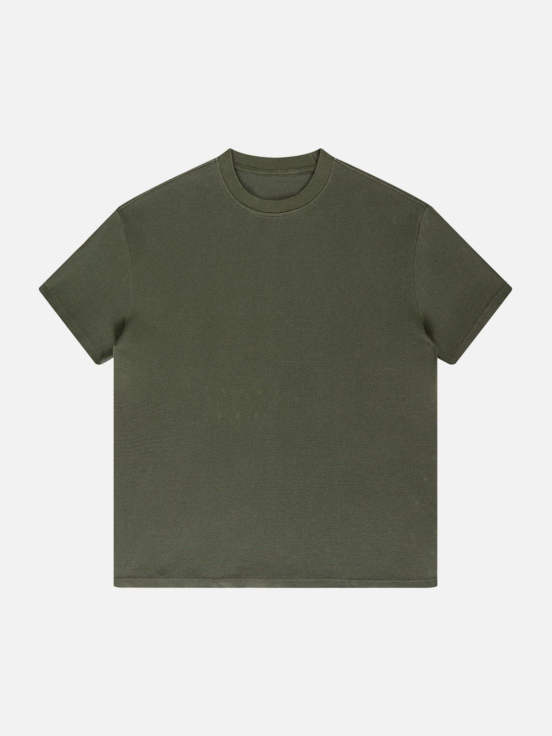 Lacezy - Vintage Solid Washed Tee- Streetwear Fashion - lacezy.com