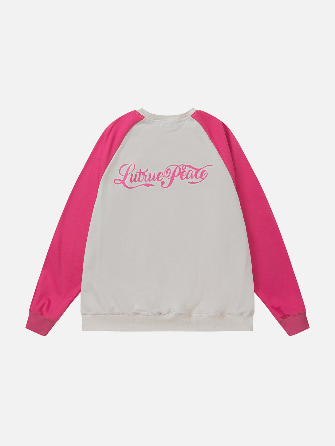 Lacezy - Vintage Splicing Sweatshirt- Streetwear Fashion - lacezy.com