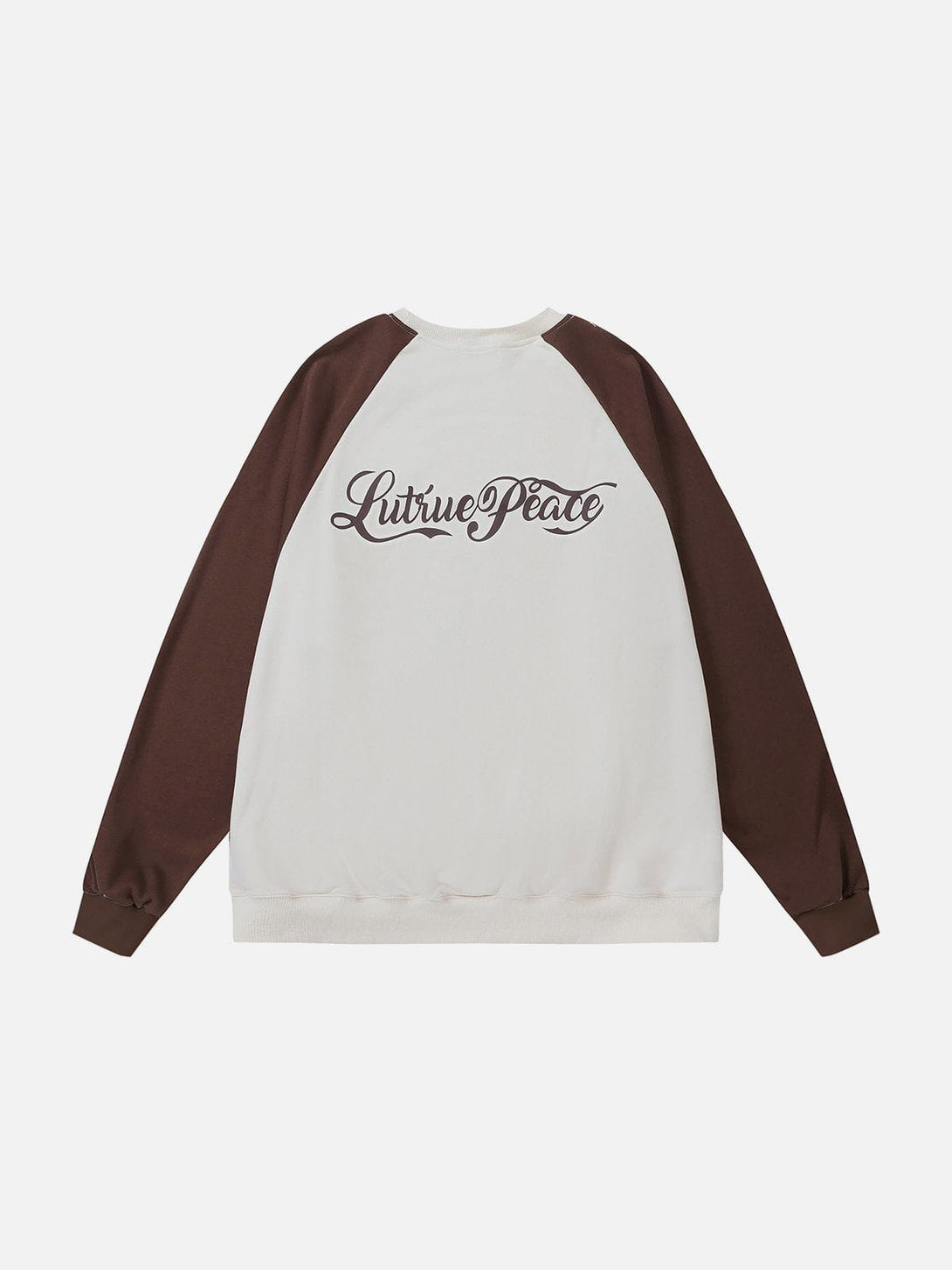 Lacezy - Vintage Splicing Sweatshirt- Streetwear Fashion - lacezy.com