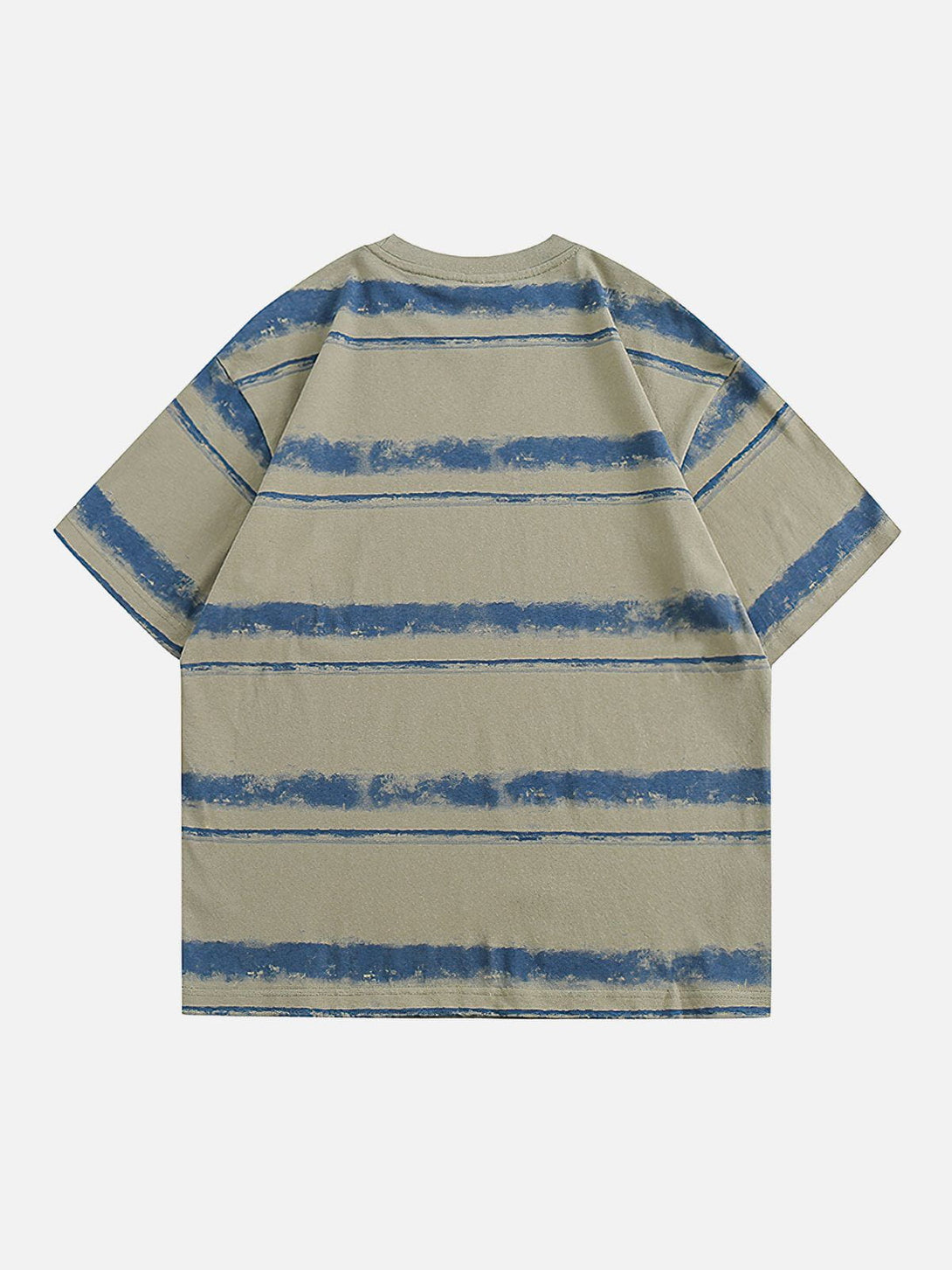 Lacezy - Vintage Stripe Cotton Tee- Streetwear Fashion - lacezy.com