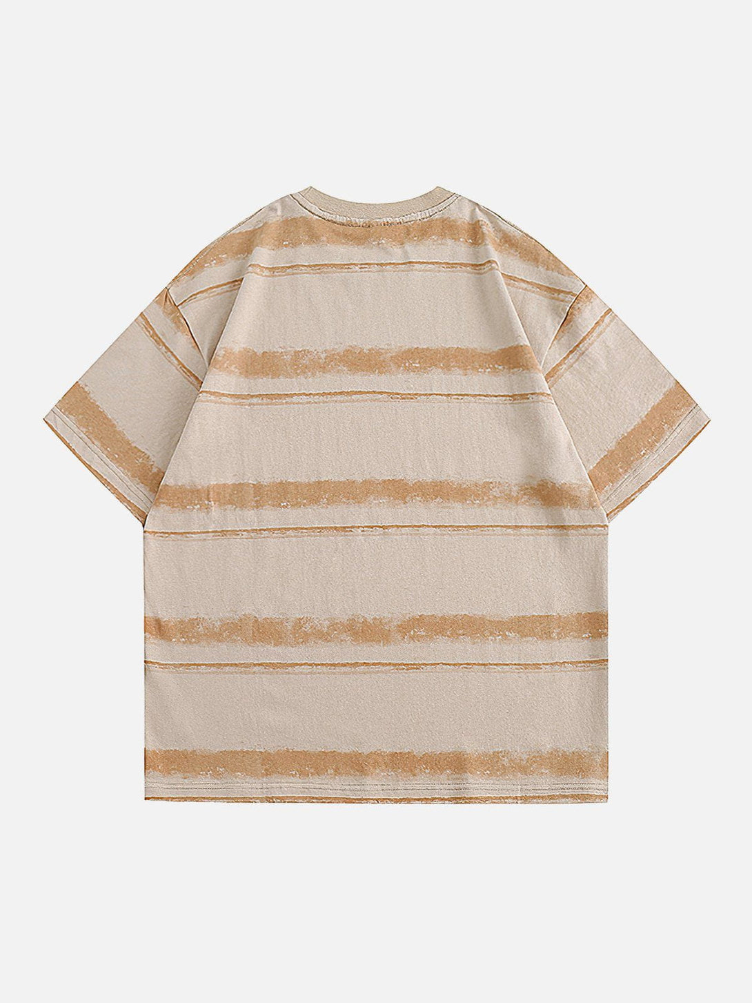 Lacezy - Vintage Stripe Cotton Tee- Streetwear Fashion - lacezy.com