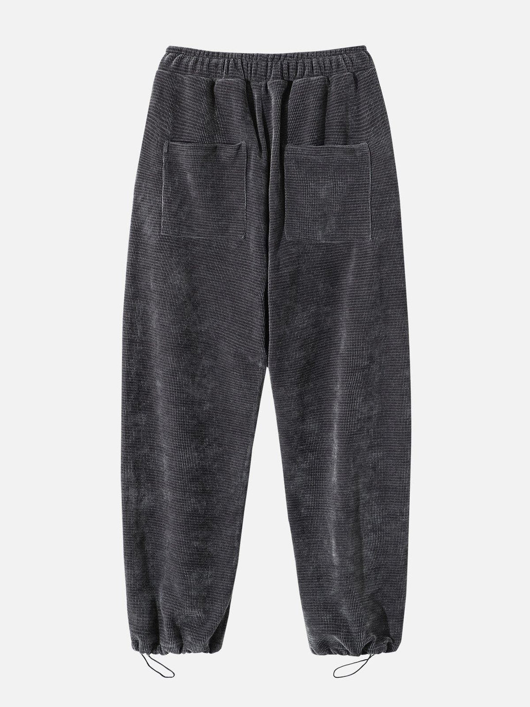 Lacezy - Waffle Pattern Pants- Streetwear Fashion - lacezy.com