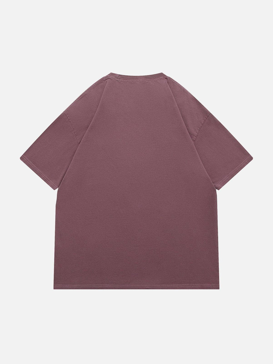 Lacezy - Washed Gradient 3D Embroidery Tee- Streetwear Fashion - lacezy.com