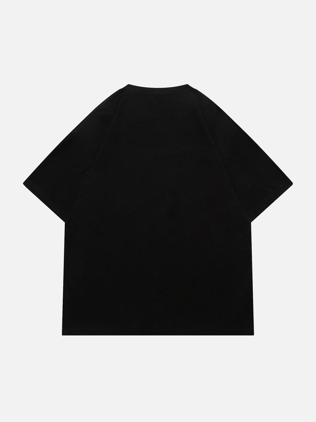 Lacezy - Washed Gradient 3D Embroidery Tee- Streetwear Fashion - lacezy.com