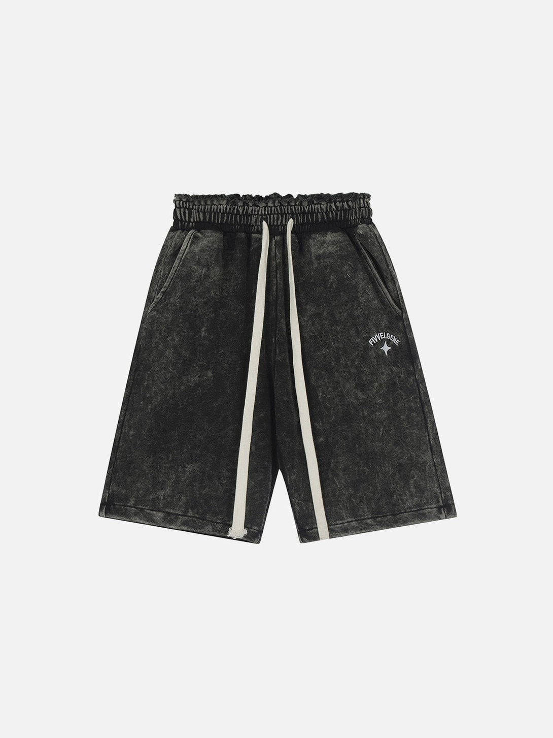 Lacezy - Washed Raw Shorts- Streetwear Fashion - lacezy.com