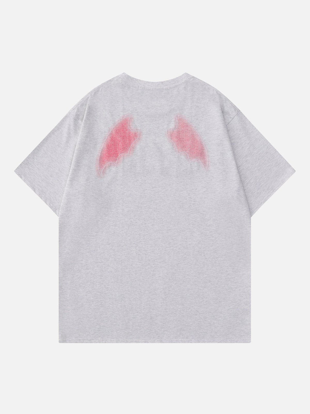 Lacezy - Wings Print Tee- Streetwear Fashion - lacezy.com