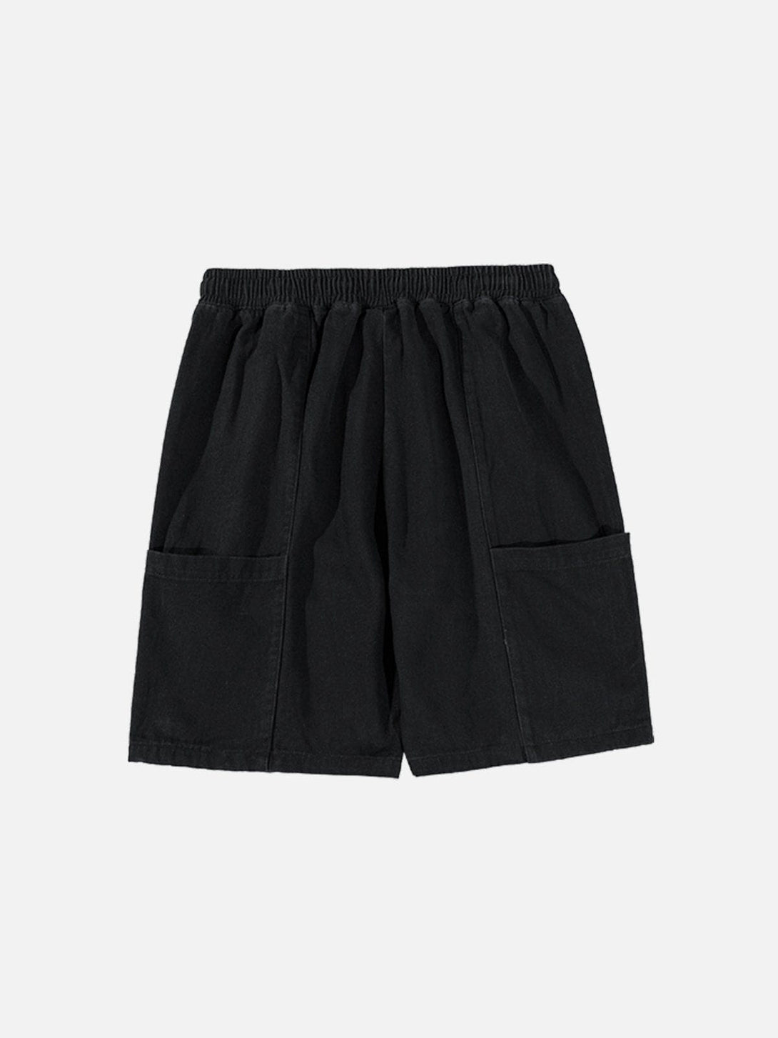 Lacezy - YES Embroidered Shorts- Streetwear Fashion - lacezy.com