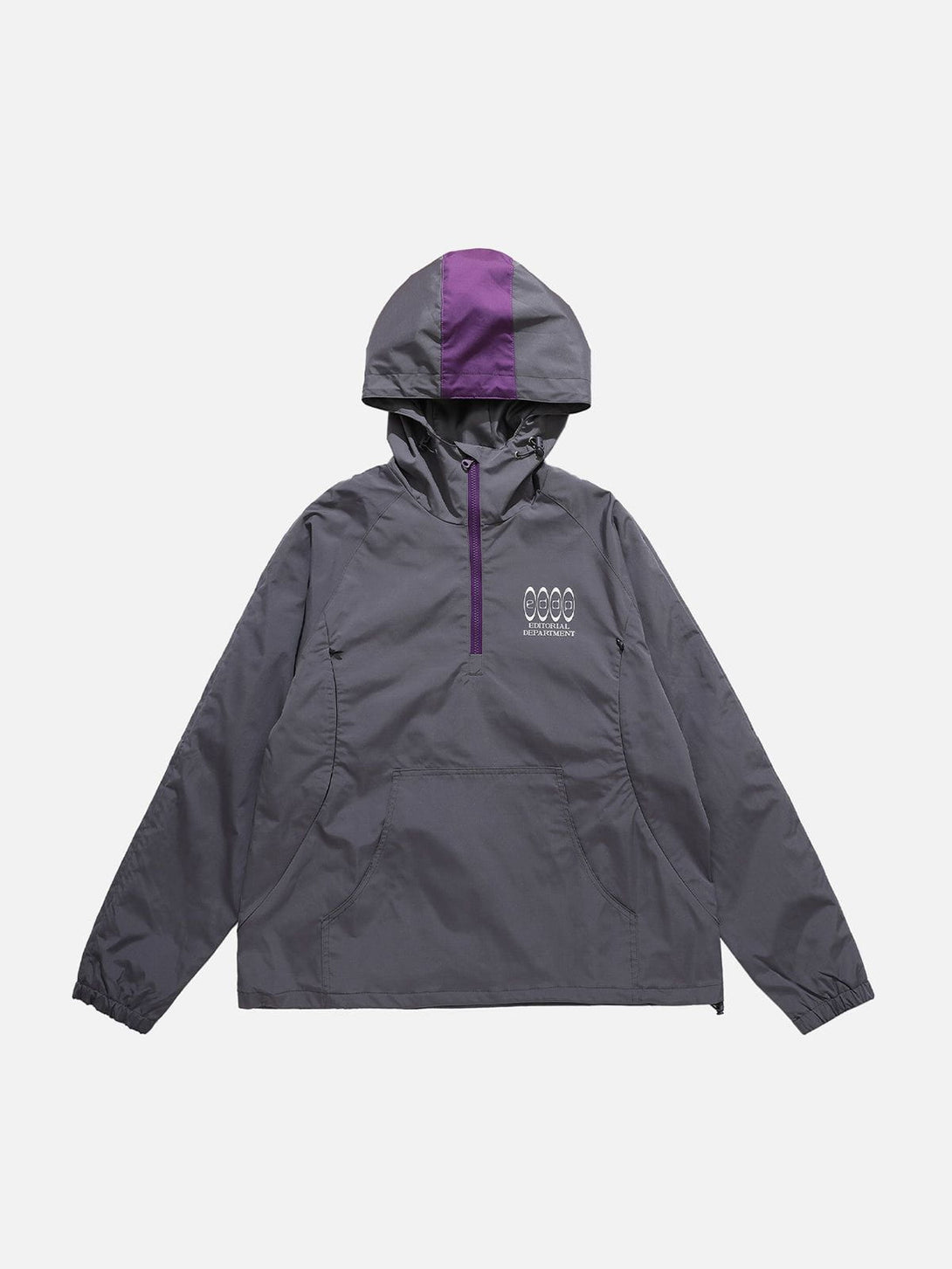 Lacezy - ZIP UP Drawstring Anorak- Streetwear Fashion - lacezy.com