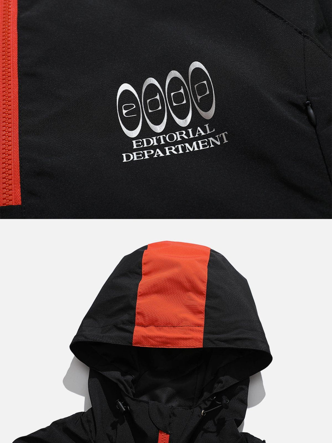 Lacezy - ZIP UP Drawstring Anorak- Streetwear Fashion - lacezy.com