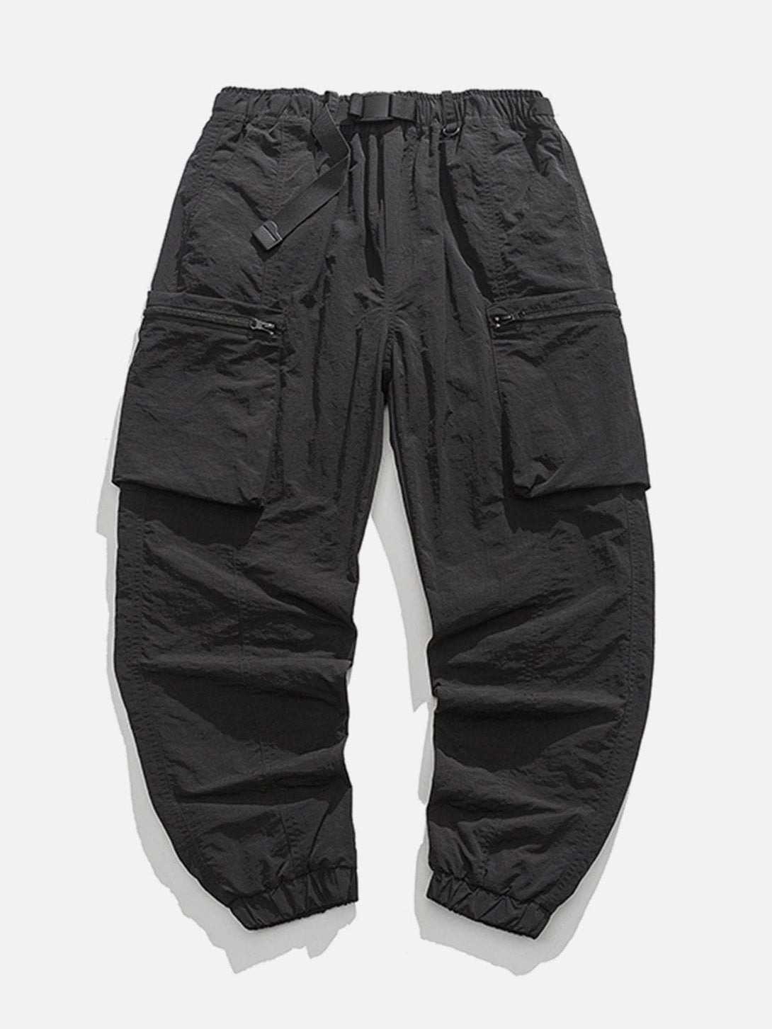 Lacezy - ZIP UP Pocket Cargo Pants- Streetwear Fashion - lacezy.com