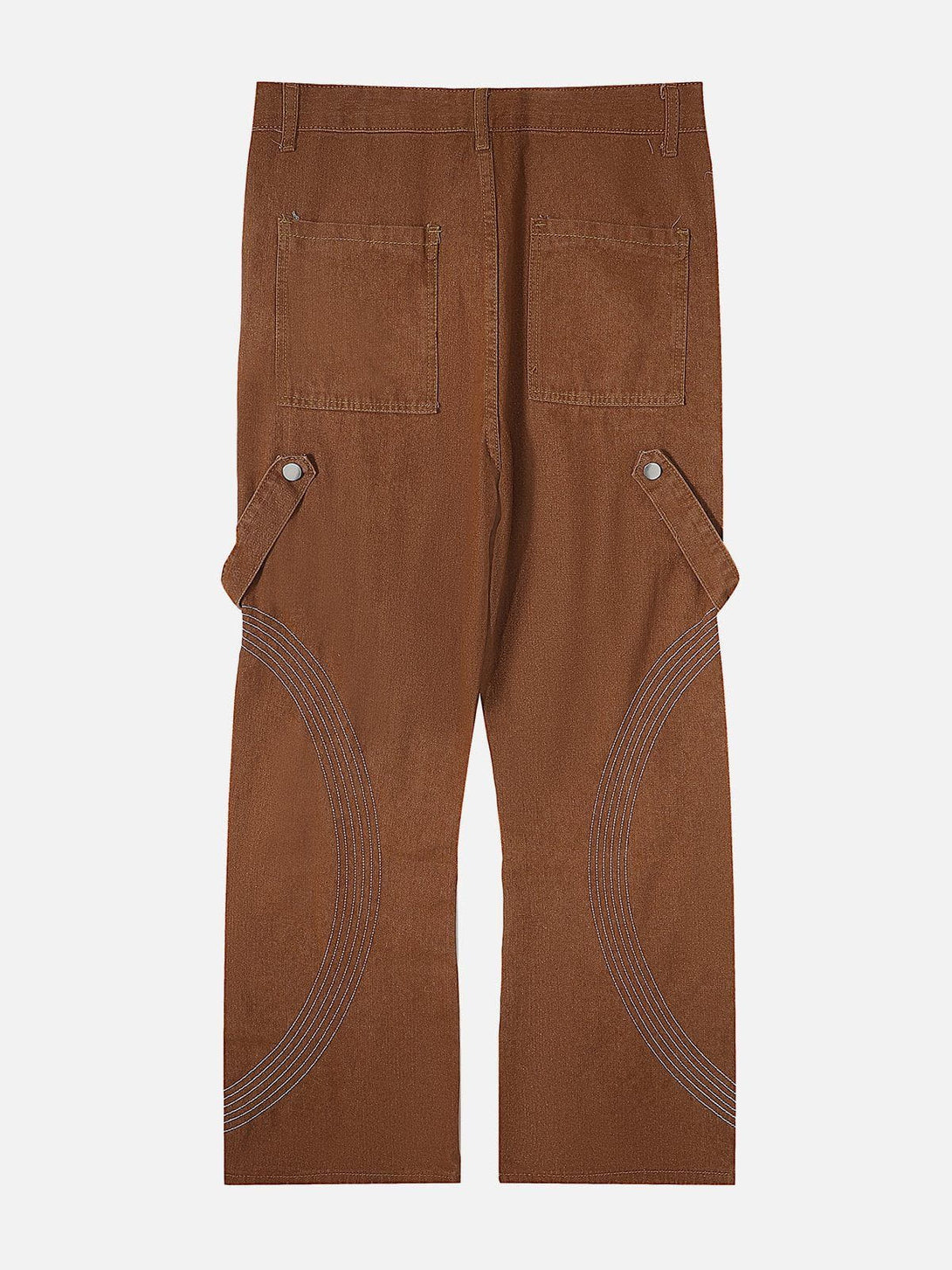 Lacezy - Zip Embroidery Pants- Streetwear Fashion - lacezy.com