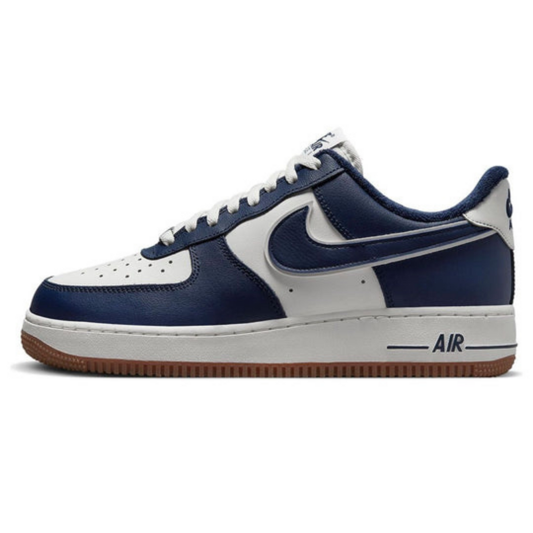 Nike Air Force 1 '07 LV8 'College Pack - Midnight Navy'- Streetwear Fashion - lacezy.com