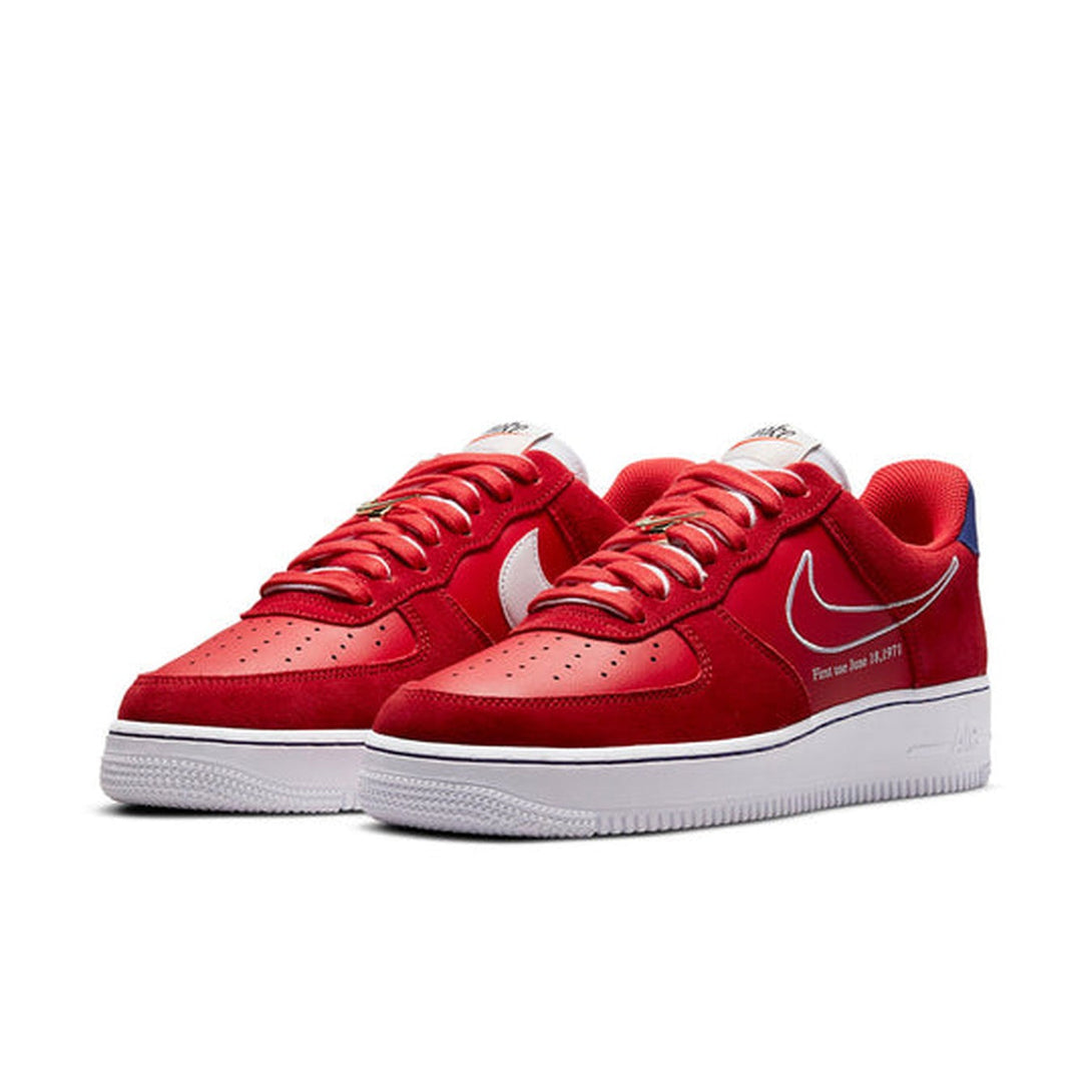 Nike Air Force 1 '07 LV8 'First Use - University Red'- Streetwear Fashion - lacezy.com