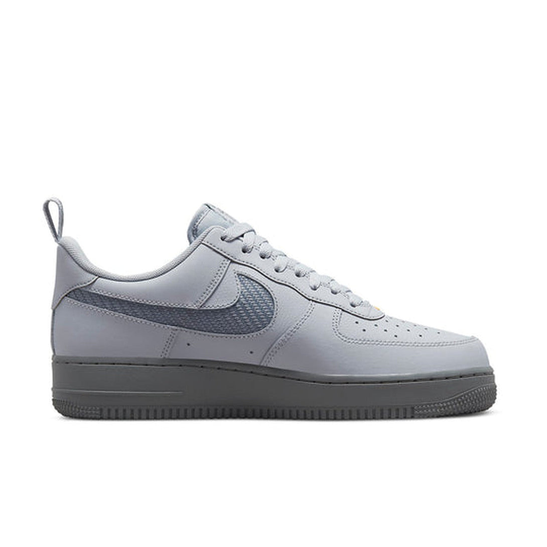 Nike Air Force 1 '07 'Wolf Grey Kumquat'- Streetwear Fashion - lacezy.com