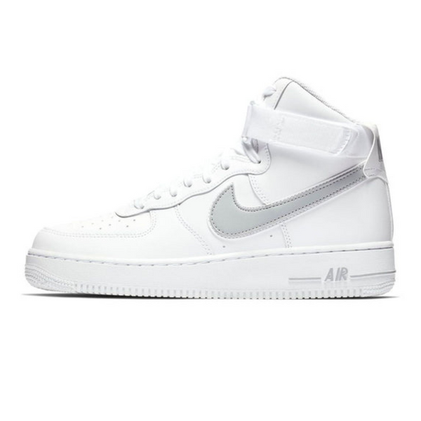 Nike Air Force 1 High '07 'White Wolf Grey'- Streetwear Fashion - lacezy.com