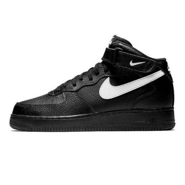 Nike Air Force 1 Mid '07 'Black Sail'- Streetwear Fashion - lacezy.com